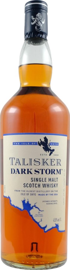 Talisker Dark Storm From the Oldest Distillery on the Isle of Skye 45.8% 1000ml