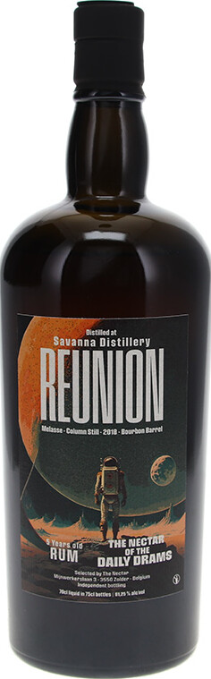 The Nectar Of The Daily Drams 2018 Reunion Savanna Ex-Bourbon 5yo 61.25% 700ml