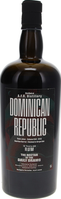 The Nectar Of The Daily Drams 2013 A.F.D. Dominican Republic 10yo 65.33% 700ml