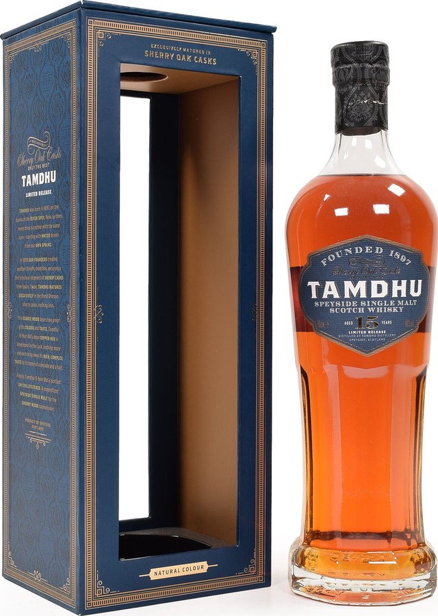 Tamdhu 15yo Limited Release Sherry Oak Casks 46% 700ml