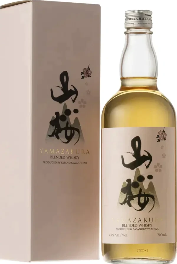 Yamazakura Blended Whisky Pink Label 43% 700ml