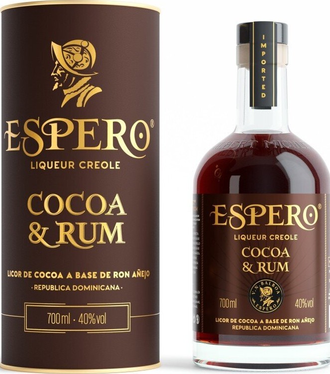 Ron Espero Cocoa & Rum Liqueur Creole 40% 700ml