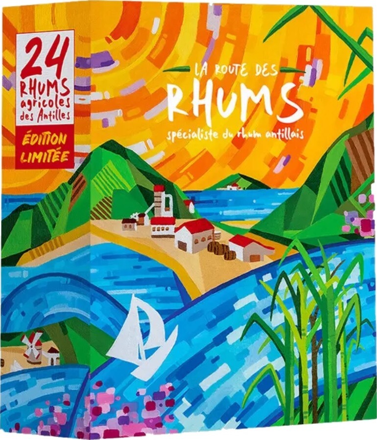La Route Des Rhums Guadeloupe Advent Calendar 2023 24x200ml 54.78%