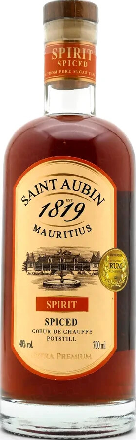 Saint Aubin Spirit Spiced 40% 700ml