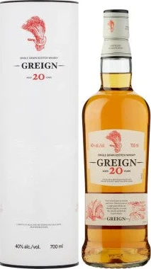 Greign Greign 20yo JD&S Single Grain Scotch Whisky ex-Bourbon + Sherry 40% 700ml
