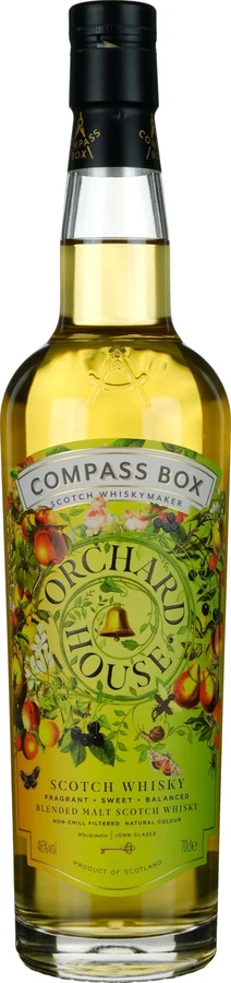 Orchard House The Signature Range CB Blended Malt Scotch Whisky 1st Fill Bourbon Oloroso & French Oak 46% 700ml