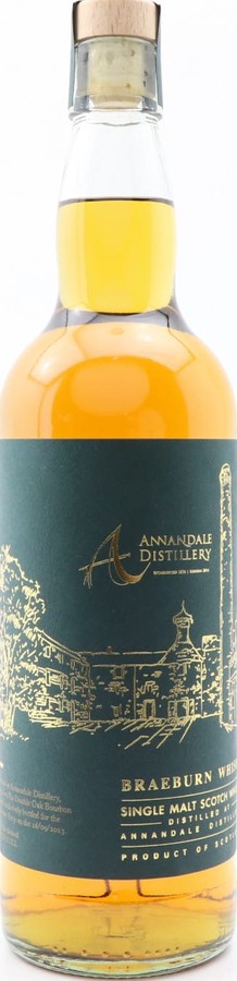 Annandale 2018 Ex-Double Oak Bourbon Braeburn Whisky summer party 58.8% 700ml