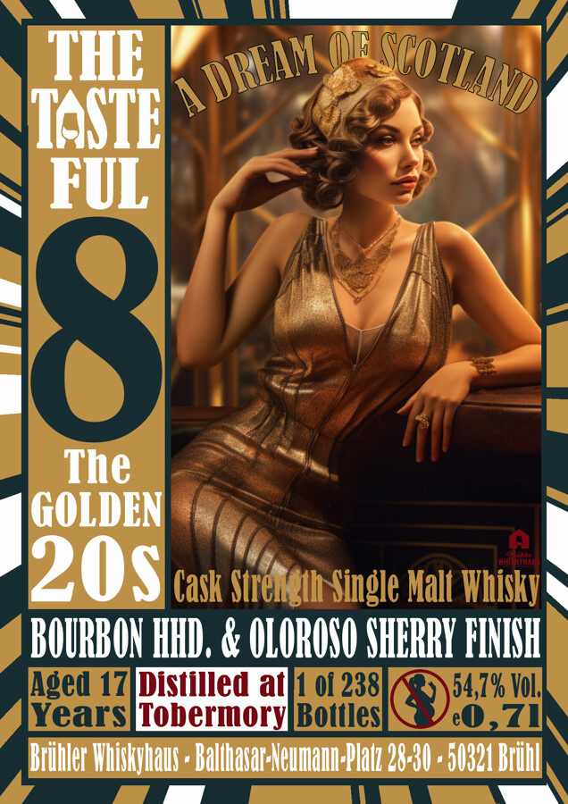 Ledaig 17yo Bourbon Hogshead & Oloroso Sherry Finish A Dream of Scotland 54.7% 700ml
