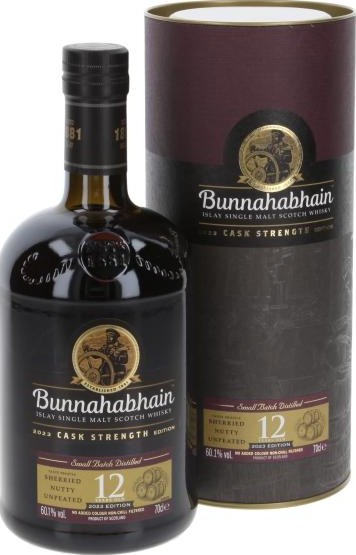 Bunnahabhain 12yo Cask Strength Edition 2023 Ex-Sherry 60.1% 700ml