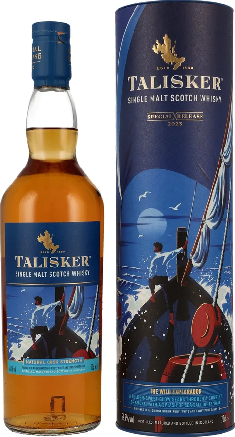 Talisker The Wild Explorador Diageo Special Releases 2023 White Tawny and Ruby Port Finish 59.7% 700ml