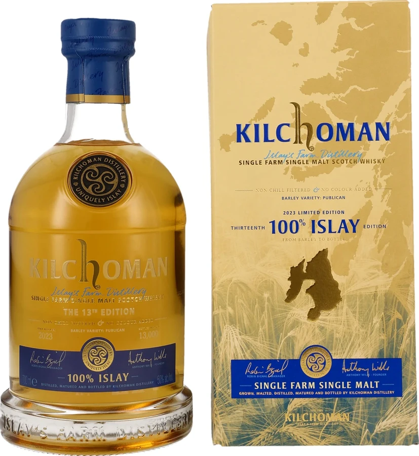 Kilchoman 100% Islay The 13th Edition Bourbon Barrel 50% 700ml