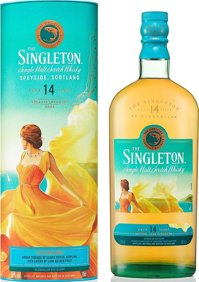 The Singleton of Glendullan 14yo The Silken Gown Diageo Special Releases 2023 Chardonnay de Bourgogne French Oak Finish 55% 700ml