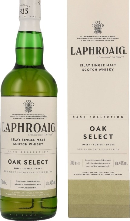 Laphroaig Oak Select Cask Collection 40% 700ml