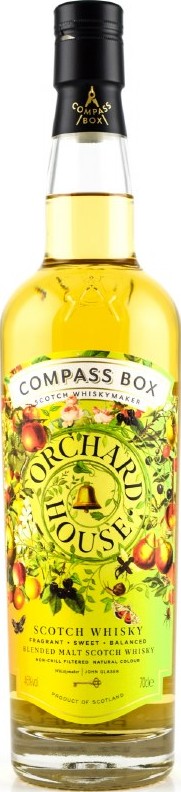 Orchard House The Signature Range CB Blended Malt Scotch Whisky 1st Fill Bourbon Oloroso & French Oak 46% 750ml