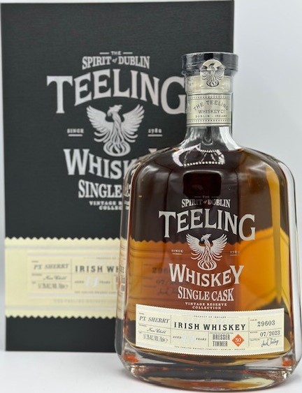 Teeling 14yo Vintage Reserve Collection PX Sherry Finish Bresser & Timmer 57.3% 700ml