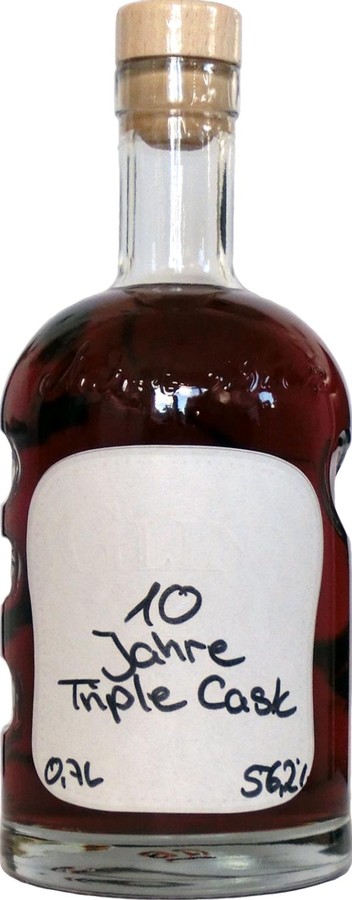 Glina Whisky 10yo Triple Cask Ex-Bordeaux Ex-Knupper Kirsch + Met Finish Only available at the distillery 56.2% 700ml