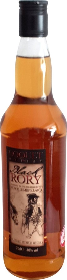 Blended Scotch Whisky Black Rory Coquet whisky 40% 700ml