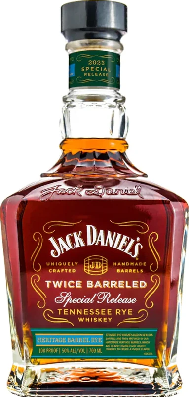 Jack Daniel's Twice Barrelled Rye Special Release Charred Oak Barrel 50% 700ml