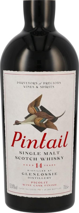 Glenlossie 2009 TWCe Pintail Picolit Wine Cask Finish 53.4% 700ml