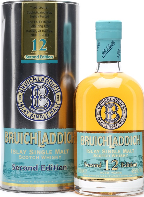 Bruichladdich 12yo 2nd Edition Bourbon Casks 46% 700ml