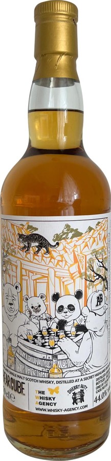 A Secret Highland Distillery 2008 TWA Sherry Butt Bearcube 44% 700ml