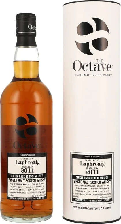 Laphroaig 2011 DT The Octave Sherry Octave Finish Kirsch Import 53.6% 700ml