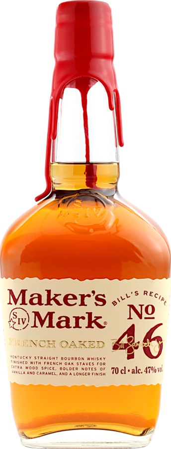 Maker's 46 Bill's Recipe No. 46 French Oaked French Oak Stave Finish 47% 700ml