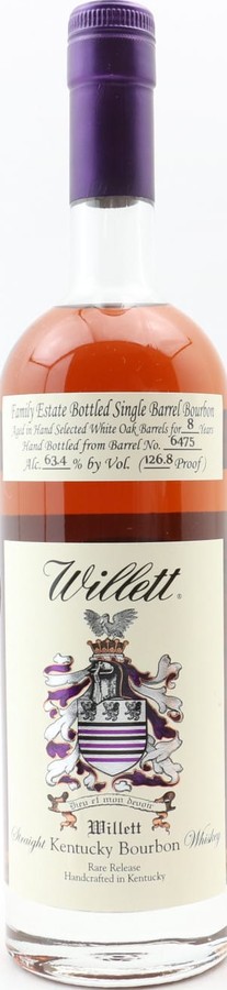 Willett 8yo Family Estate Single Barrel Bourbon White Oak The Lexington 63.4% 700ml