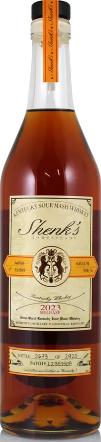 Shenk's Homestead Kentucky Sour Mash Whisky Small Batch 45.6% 700ml