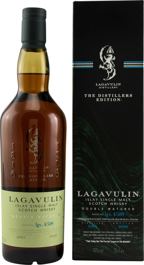 Lagavulin 2005 The Distillers Edition lgv.4/509 43% 700ml