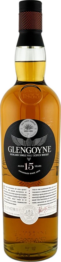 Glengoyne 15yo Bourbon Sherry 43% 750ml