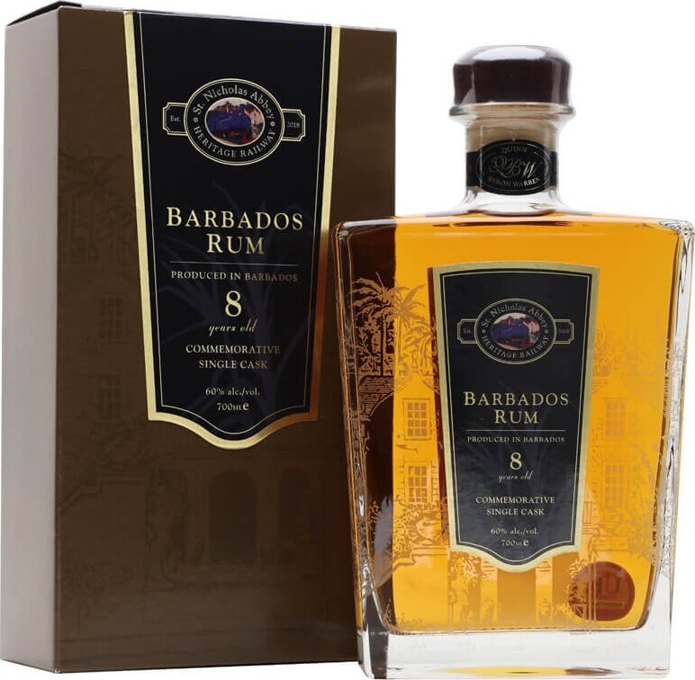 Saint Nicholas Abbey Barbados Rum 8yo 60% 700ml