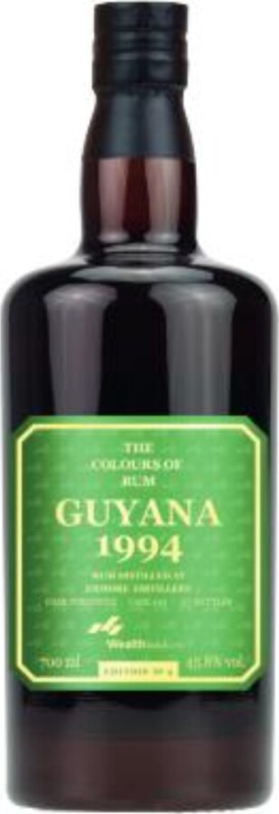 The Colours of Rum 1994 Enmore Guyana Wealth Solutions 29yo 45.8% 700ml