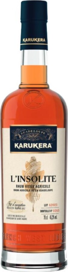 Karukera L'Insolite Rhum Vieux Agricole 45.2% 700ml
