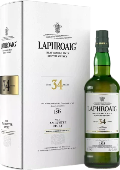 Laphroaig 34yo The Ian Hunter Story Book 5 Ex-Bourbon 45.5% 700ml