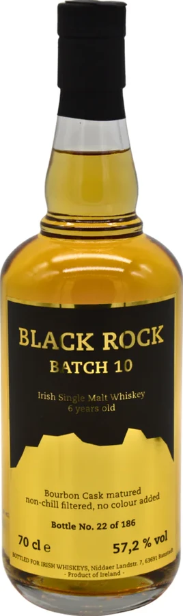 Black Rock irl 6yo IW Batch 10 Bourbon 57.2% 700ml