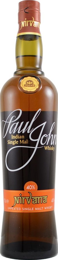 Paul John Nirvana Unpeated Single Malt Whisky 40% 700ml
