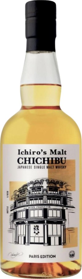 Chichibu Paris Edition 2023 Ichiro's Malt Ex-Bourbon Ex-Quarter Ex-Hogshead LMDW 49.5% 700ml