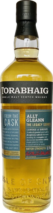 Torabhaig Allt Gleann Batch Strength The Legacy Series 1st-Fill Bourbon + Refill Barrel 61.1% 700ml