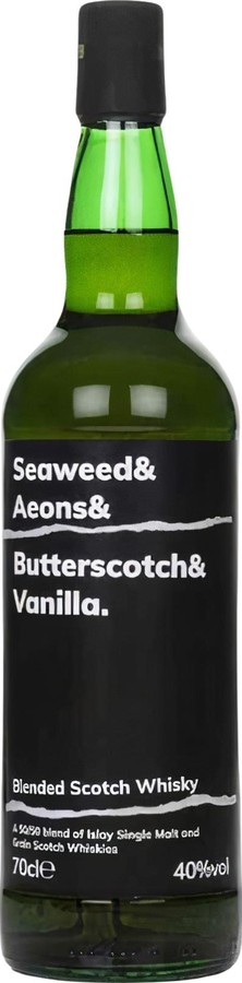 Seaweed & Aeaons & Butterscotch & Vanilla Blended Scotch Whisky MoM 40% 700ml