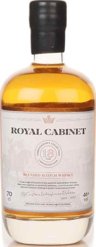 Royal Cabinet 18yo BNSp Ambassador's Collection 46% 700ml