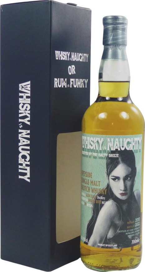 Glen Elgin 2010 CPL Whisky is Naughty Sherry Butt 60.1% 700ml