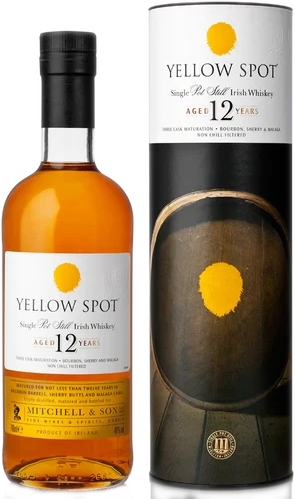 Yellow Spot 12yo Bourbon Barrel Sherry Butt & Malaga Mitchell & Son 46% 750ml