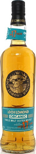 Loch Lomond 17yo Organic 1st Fill Bourbon Casks 54.9% 700ml