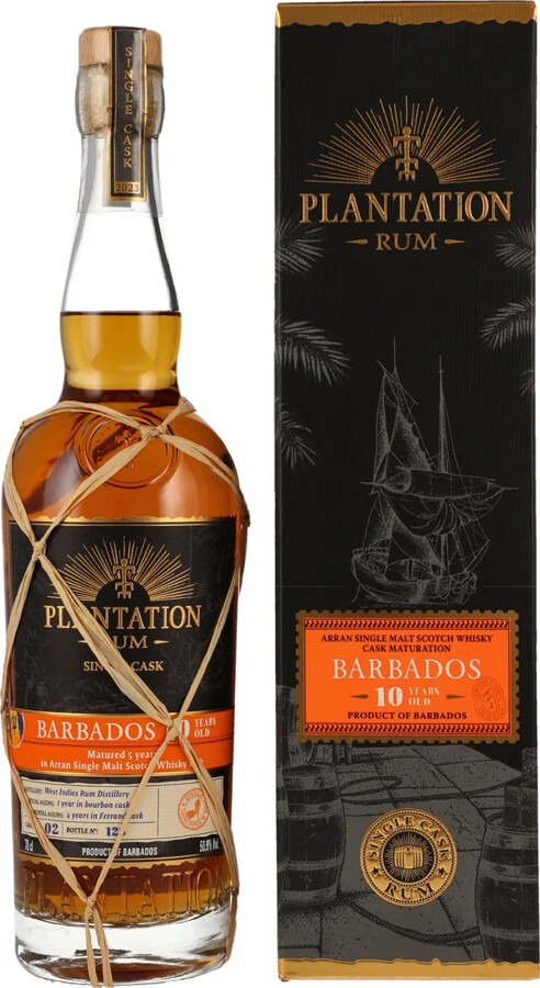 Plantation West Indies Rum Distillery Barbados Cask #2 10yo 50.9% 700ml