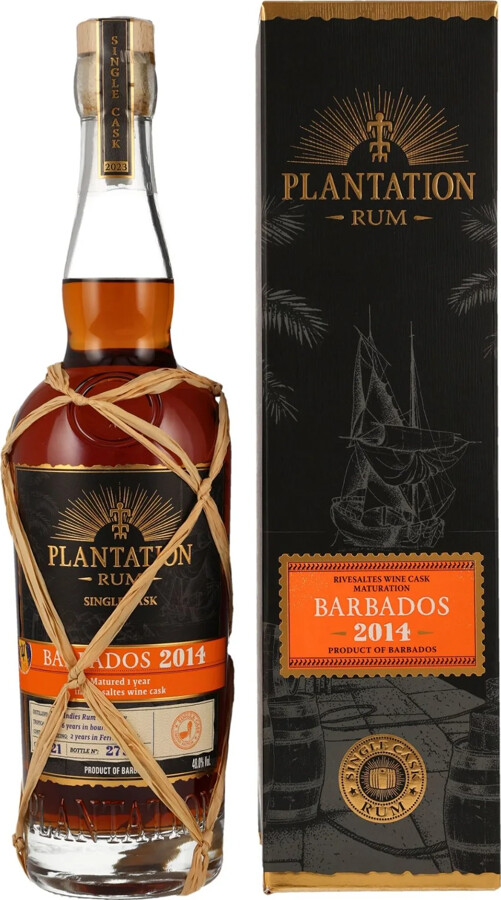 Plantation 2014 West Indies Rum Distillery Barbados Cask #21 48% 700ml