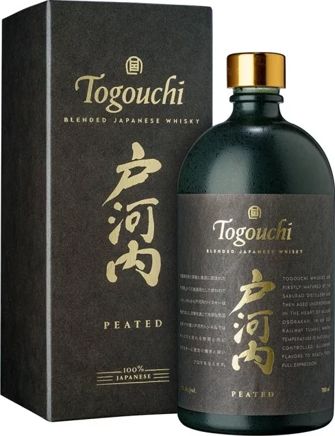 Togouchi Blended Japanese Whisky Peated Bourbon 40% 700ml