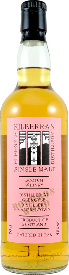 Kilkerran Work in Progress 6th Release Bourbon Bourbon 46% 700ml