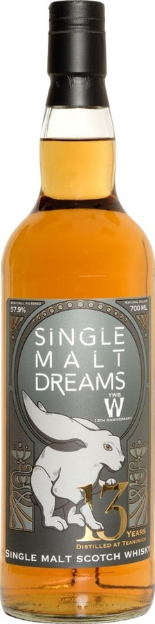 Teaninich 2010 SMDr Single Cask Refill Ex-Bourbon 1st Fill Oloroso Finish The Whisky Bar's 13th Anniversary 57.9% 700ml