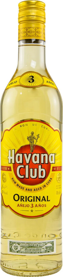 Havana Club Rum Original 3yo 40% 700ml